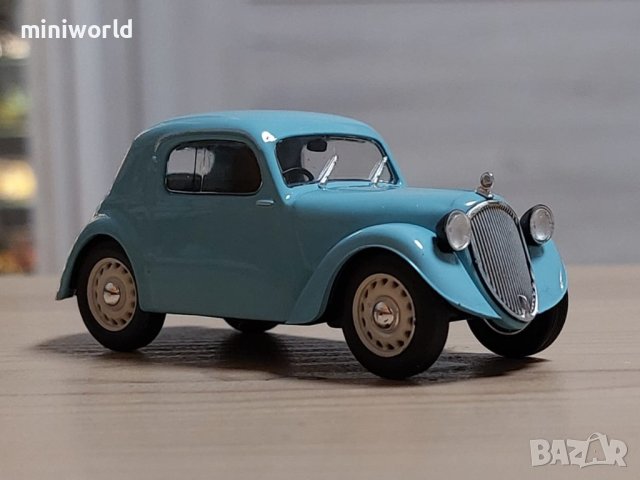 Skoda Sagitta typ 911 1937 - мащаб 1:43 на DeAgostini моделът е нов в блистер, снимка 6 - Колекции - 44475925