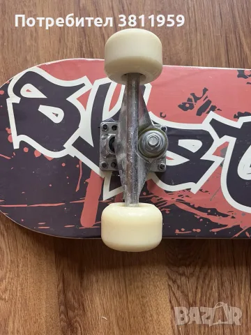 Скейтборди Action One Skate Skull, ABEC-7, алуминий, 79 x 20 cm, снимка 2 - Скейтборд, ховърборд, уейвборд - 55773180