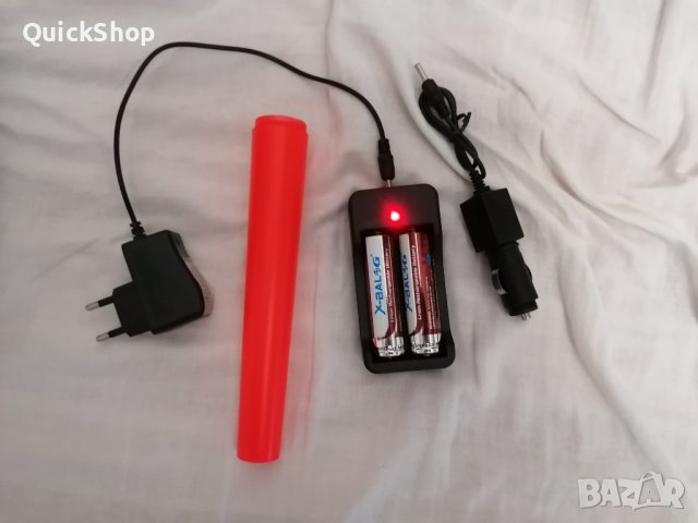 Фенер 100,000L +зарядно за акумулаторни батерии +акумулаторни батерии, снимка 6 - Къмпинг осветление - 41932174