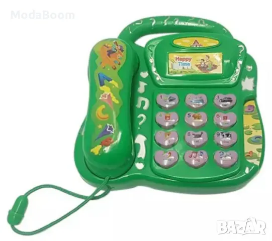 Образователна играчка „Обучаващ телефон“ – Интерактивно обучение за деца, снимка 2 - Други - 48434772