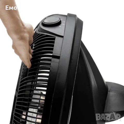 Вентилатор подов - 20'' Muhler, 80W, индустриален, пластмасов, черен, снимка 4 - Вентилатори - 48615588