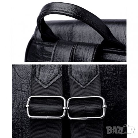 Дамска раница Aliena Black, снимка 4 - Раници - 41478430