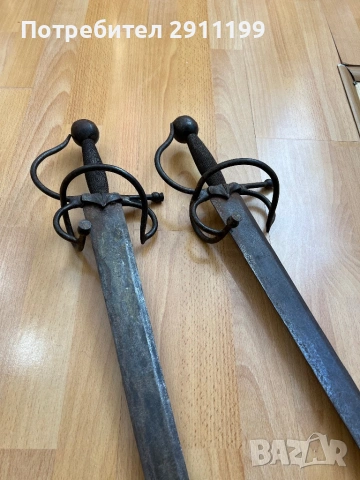 Стар декоративен меч, 2бр., снимка 8 - Антикварни и старинни предмети - 53847151