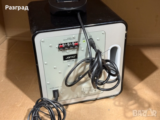 Докинг станция  Jamo i300 за iPod   субуфер, снимка 5 - Аудиосистеми - 52664778