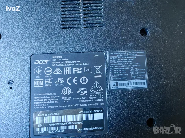 Acer ES1-571- на части , снимка 6 - Части за лаптопи - 55862904