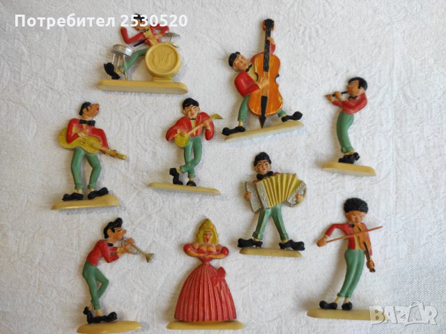 Мини фигурки на музканти и певци СССР