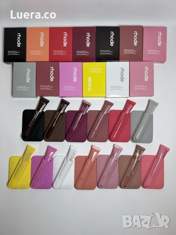 Rhode Snap-On магнитен калъф + гланц rhode Peptide Lip Tint Treatment оригинален iPhone снап он , снимка 12 - Декоративна козметика - 56138761