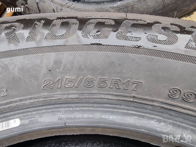 4бр зимни гуми 215/65/17 BRIDGESTONE V121, снимка 6 - Гуми и джанти - 39075548