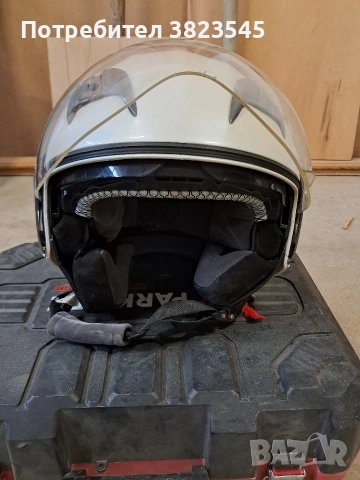 Каска за скутер, размер М, снимка 2 - Аксесоари и консумативи - 53588440
