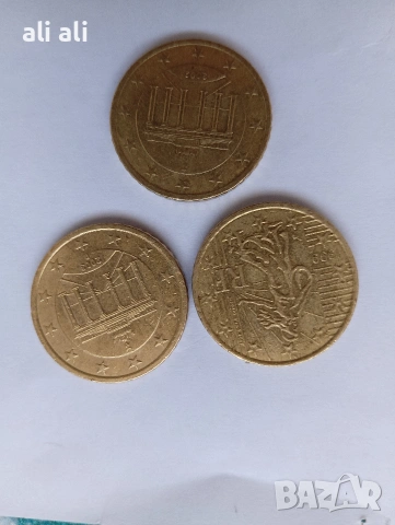 евро монети , снимка 6 - Нумизматика и бонистика - 53775892