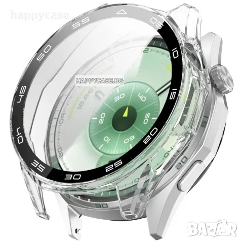 Huawei Watch GT6 46 41mm / GT6 Pro 46mm / 360° Твърд удароустойчив кейс с протектор, снимка 6 - Смарт часовници - 52044318