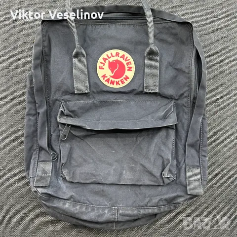 Оригинална Раница Fjallraven Kanken Сива 
