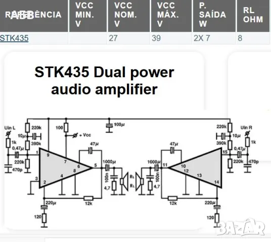 Продавам хибридни интегрални схеми, крайни стъпала STK, снимка 2 - Ресийвъри, усилватели, смесителни пултове - 30969382