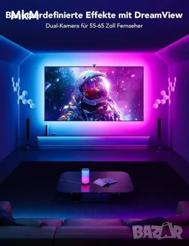 Govee TV Backlight T2 Нови налични!!! Интелигентна Подсветка на телевизор , снимка 6 - Плейъри, домашно кино, прожектори - 47481938