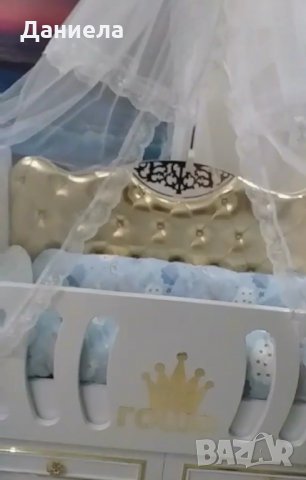 Обиколник за бебешко креватче , снимка 4 - Спално бельо и завивки - 32452054