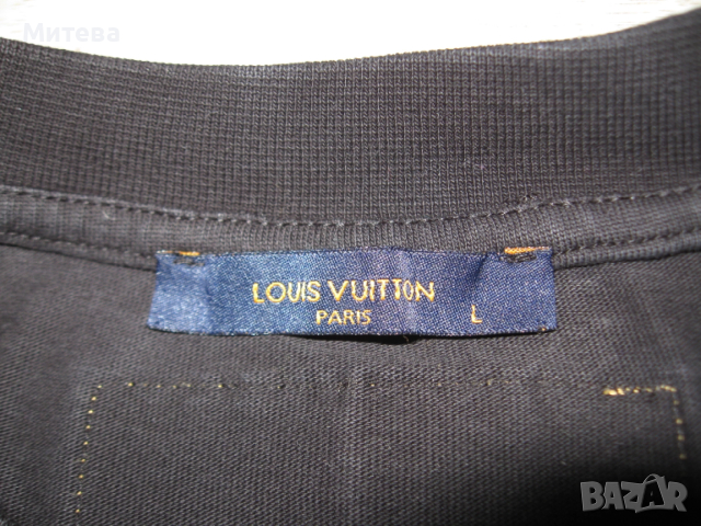 Louis Vuitton оригинална дамска тениска размер L, снимка 4 - Тениски - 52803541