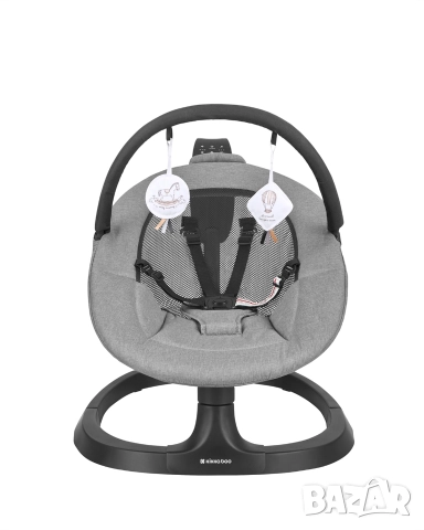 Електрическа люлка Zazu Grey, снимка 10 - Детски люлки - 52983945