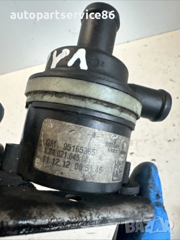 Chevrolet Captiva – допълнителна водна помпа за охладител на отоплителната система 95165365, OEM, 2., снимка 2 - Части - 53530523