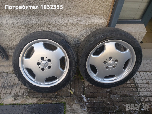 Джанти 17ки Моноблок Интра Мерцедес , снимка 6 - Гуми и джанти - 53025061