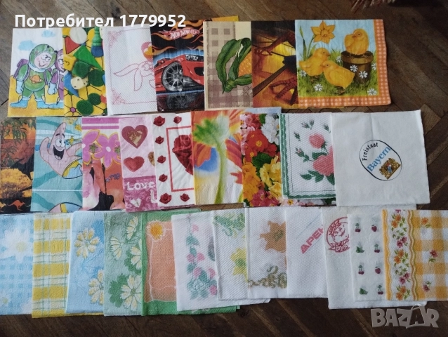 Колекция от салфетки, снимка 8 - Колекции - 50320149