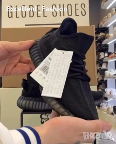 Унисекс модел Adidas yeezy boost 350 V2, снимка 4 - Маратонки - 48888739