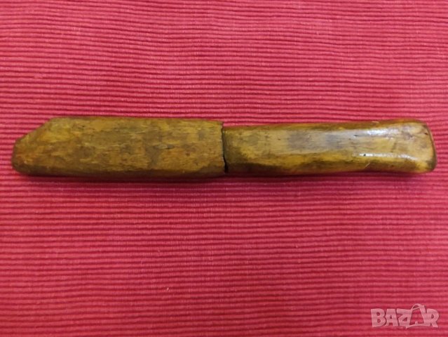 Саморъчно изработен нож с дървена кания. , снимка 3 - Колекции - 35966810