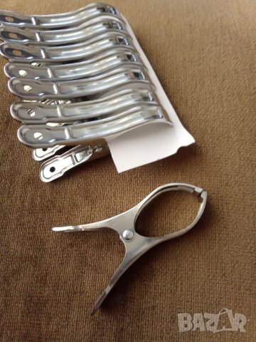 комплект метални щипки, пране , снимка 5 - Сушилници - 40784860