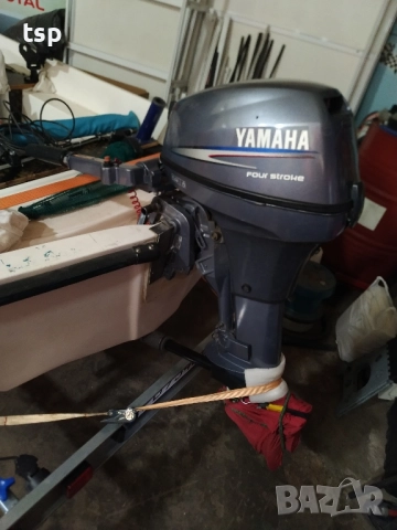 Лодка тримаран Poseidon 345 и Yamaha 8 hp, снимка 12 - Воден транспорт - 52486063
