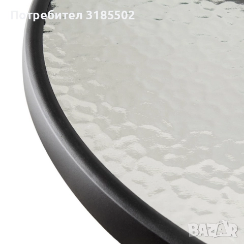 Maca Muhler 60xH74cm, стъклен плот, снимка 5 - Маси - 51432980