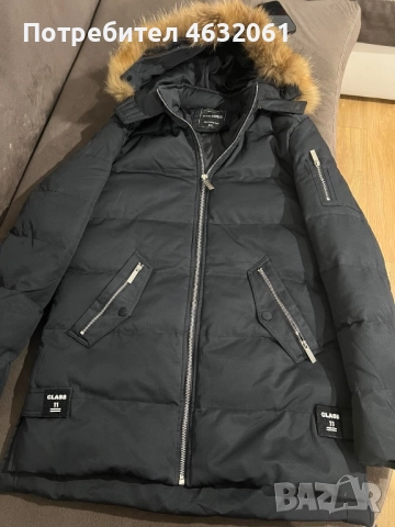 Мьжко яке с лисица , снимка 2 - Якета - 52170643