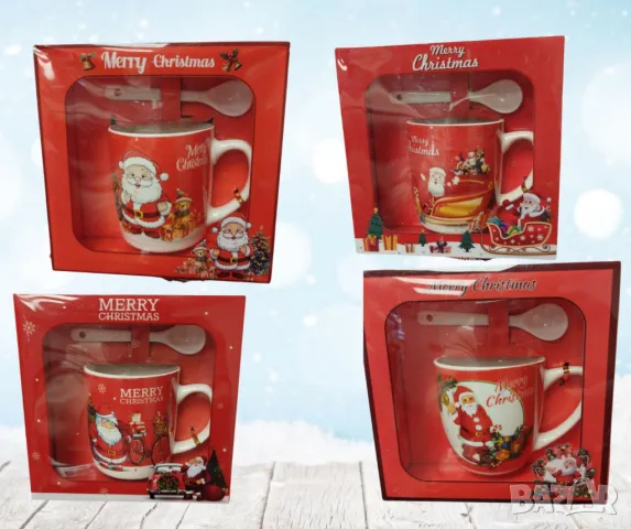 Коледни порцеланови комплекти, снимка 1