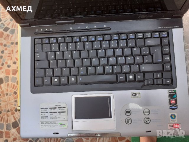Лаптоп ASUS-X50Z -за части, снимка 2 - Лаптопи за дома - 41696313