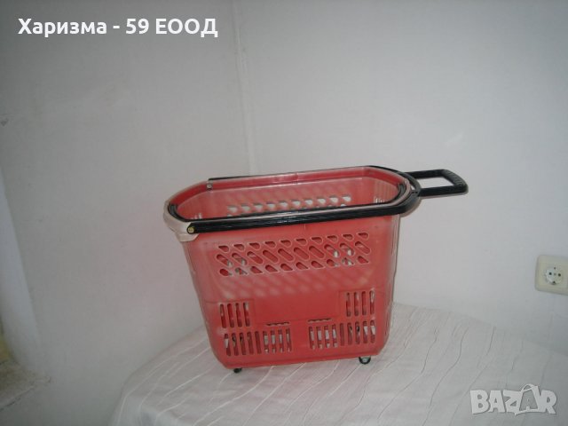 Кошничка за пазаруване в супермаркет, снимка 2 - Оборудване за магазин - 39840682