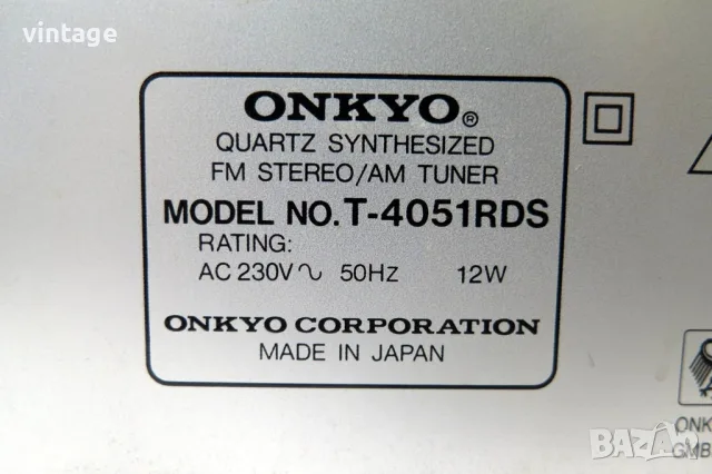 Onkyo T-4051RDS, снимка 8 - Други - 55990339