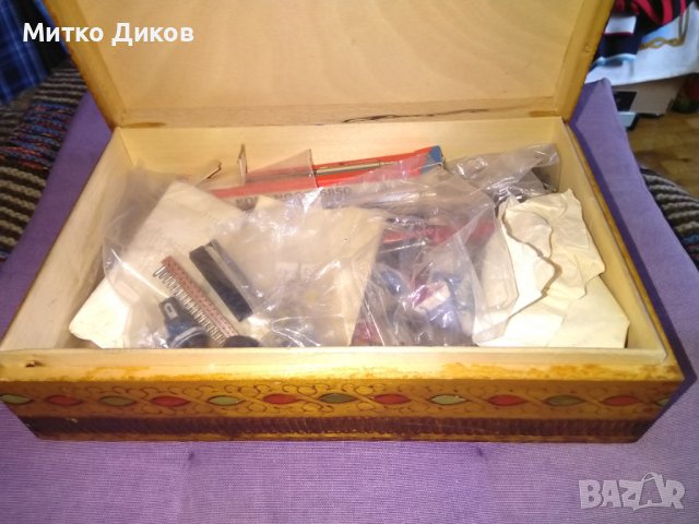 Дървена кутия голяма 279х179х77мм ръчно рисувана от соца отлична, снимка 5 - Декорация за дома - 41773093