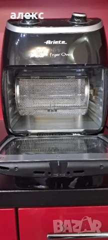 Ariete 4619 Air Fryer Фурна 2 в 1, снимка 3 - Фритюрници - 48482684