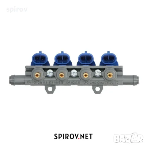 Рейка за газов инжекцион LPG TOMASETTO IT01 с 4 дюзи, снимка 3 - Части - 55701522