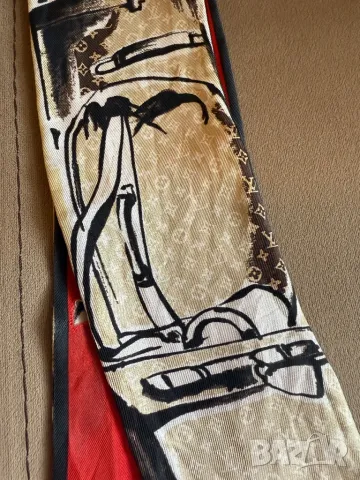 100% оригинален шал на louis vuitton !, снимка 2 - Шалове - 48650270