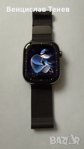 Apple Watch GPS + Cellular , цвят метално сиво, каишка метален графит с оригинална кутия, снимка 5 - Смарт часовници - 52672073