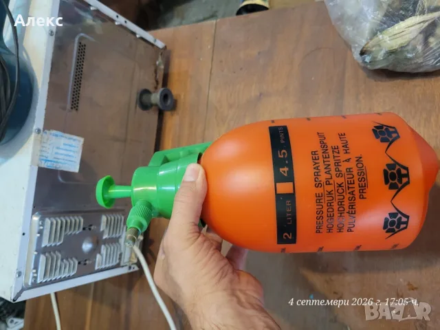 ръчна градинска пръскачка с предварително напомпване (Pressure Sprayer), снимка 2 - Градинска техника - 55958249