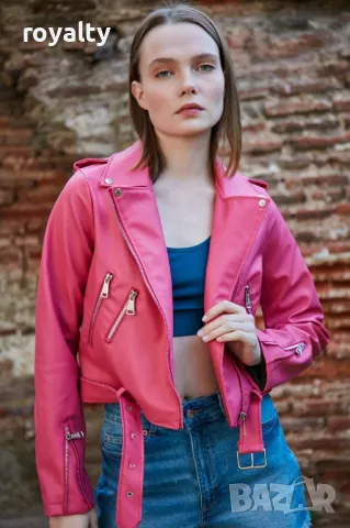 Пролетни кожени якета
