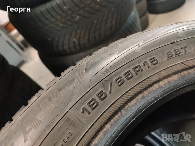 2бр.зимни гуми 185/65/15 Goodyear, снимка 6 - Гуми и джанти - 56335403