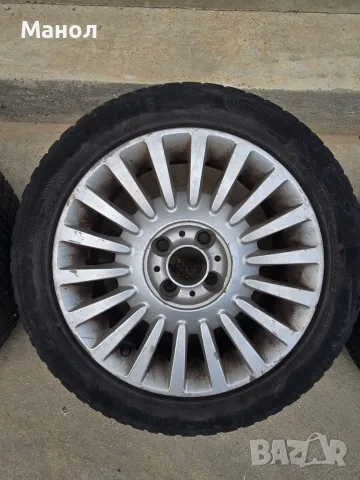 Алуминиеви джанти 15 цола с гуми 185/55 R15 – комплект 4 броя, снимка 3 - Гуми и джанти - 55961607