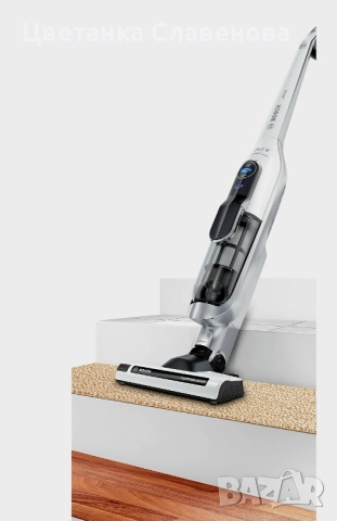 Вертикална прахосмукачка Athlet-ProHygienic 25.2V черно-бяло, Bosch, снимка 3 - Прахосмукачки - 52203686