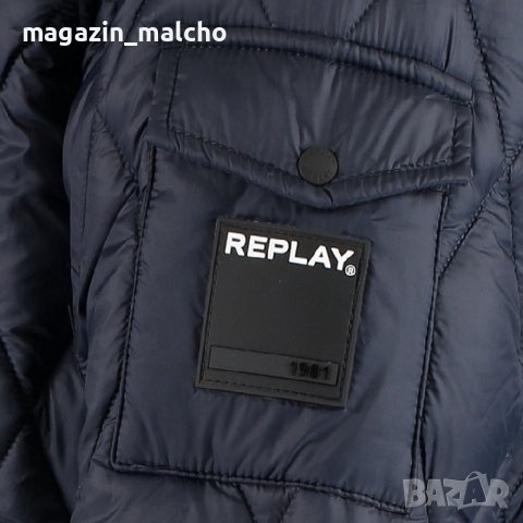 МЪЖКО ЯКЕ – REPLAY Puffer Jacket; размери: L, снимка 3 - Якета - 39374080