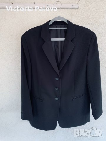 Стилно модерно черно сако, снимка 7 - Сака - 34273821