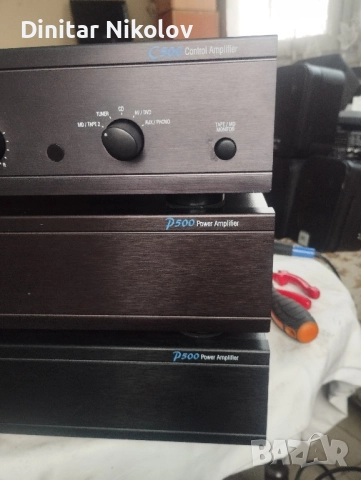 CAMBRIDGE AUDIO C500 + P 500 2 броя , снимка 4 - Ресийвъри, усилватели, смесителни пултове - 51988778