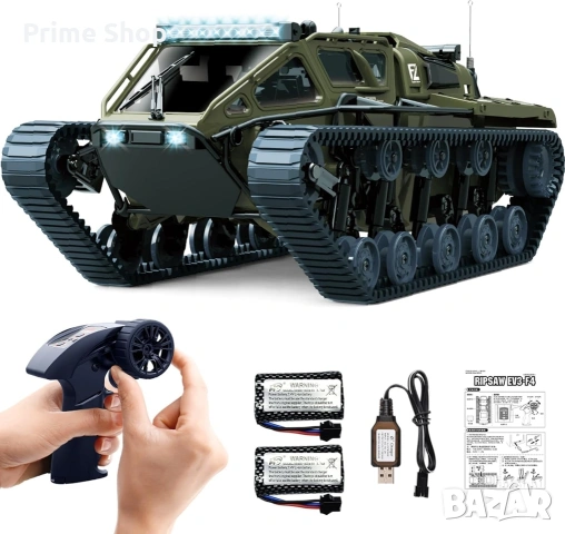 Високоскоростен RC танк Mostop 1:16 с 2 батерии