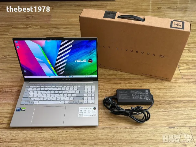 3k 120Hz OLED Asus Pro 15`Core Ultra 9-185H/RTX 4060/24GB DDR5/512GB NVMe/Батерия 100%