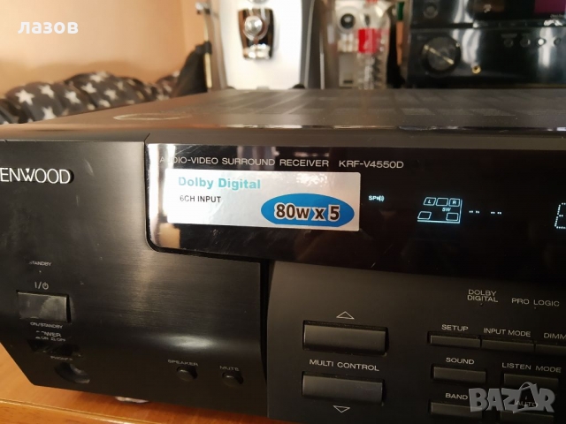 Ресивър KENWOOD KRF-V 4550, снимка 2 - Ресийвъри, усилватели, смесителни пултове - 36075647